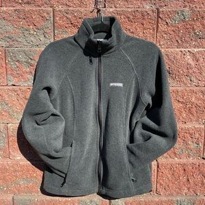 Columbia Jacket Womens Medium Full Zip Lightweight Outerwear Pockets Casual